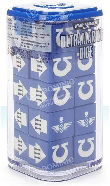 Warhammer 40k: Ultramarines Dice